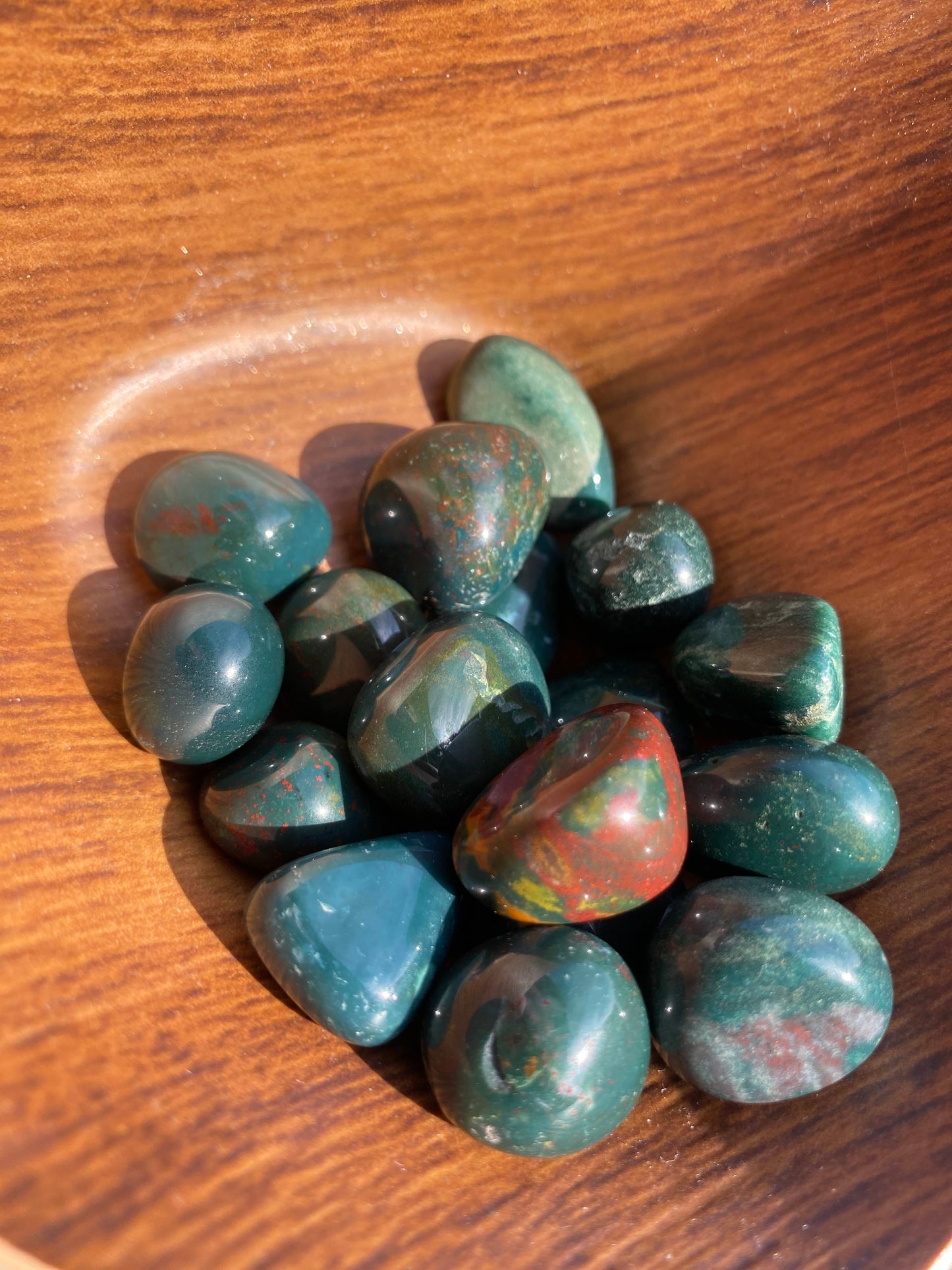 Blood stone Tumble