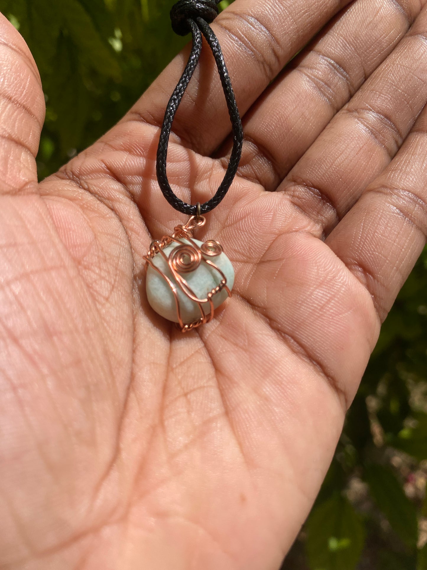 Amazonite mini necklace