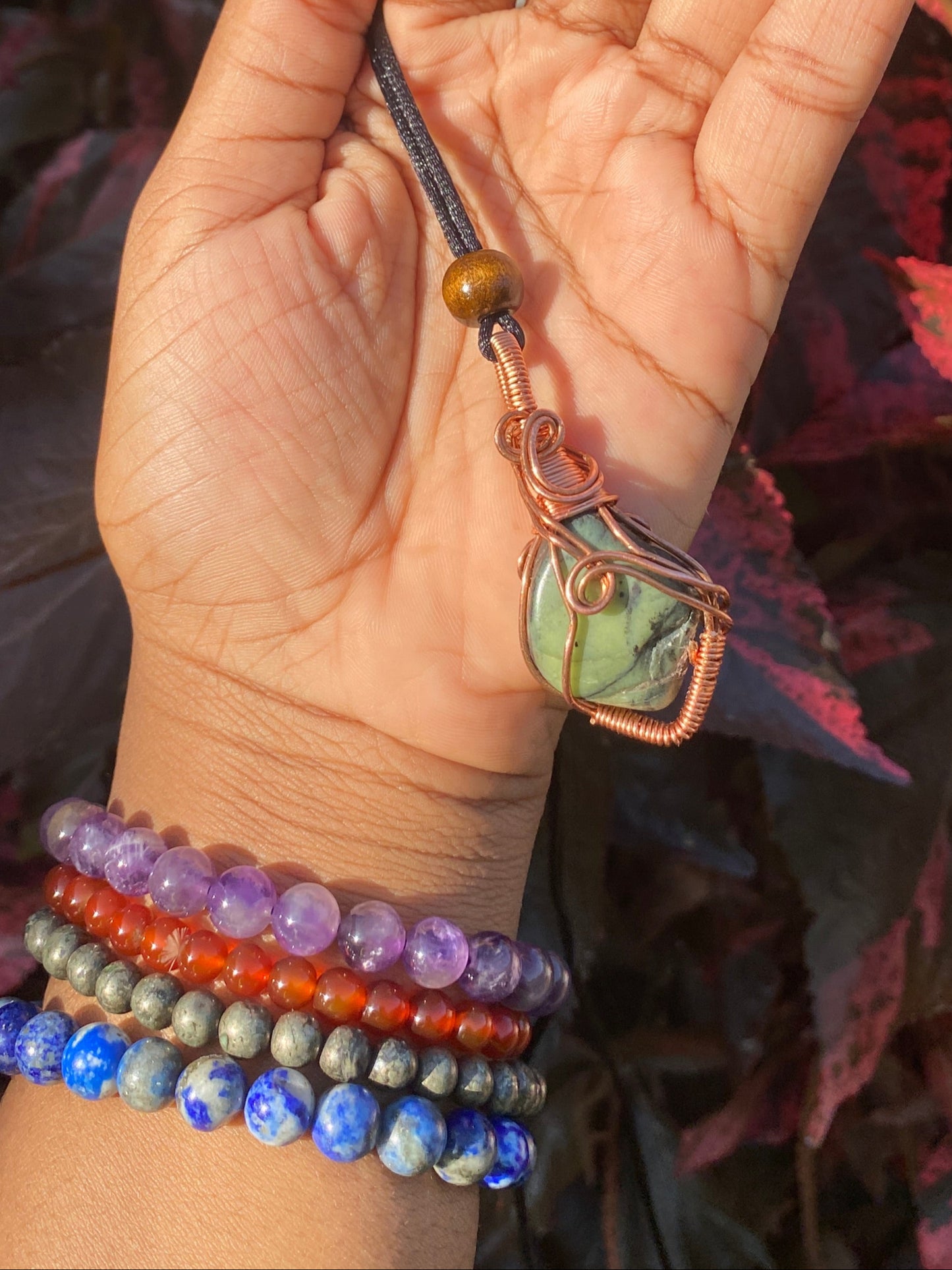 Serpentine necklace✨