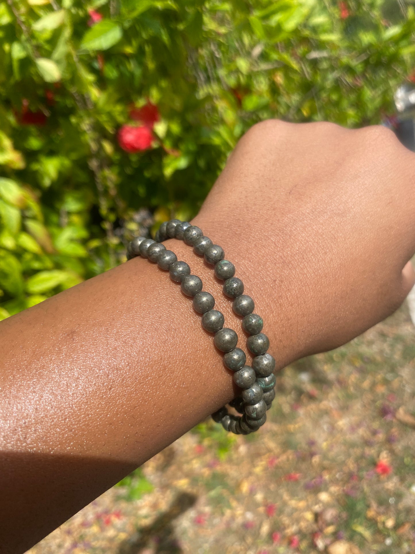 Pyrite bracelet