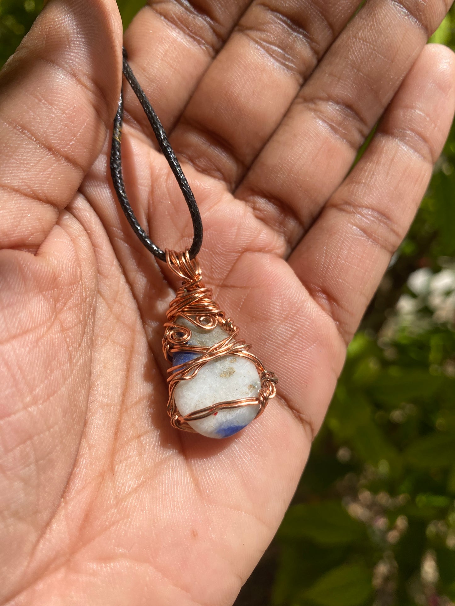 Sodalite necklace