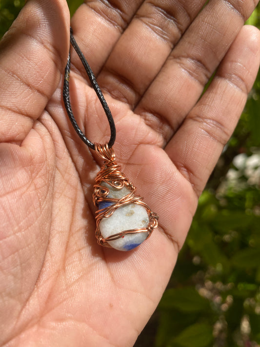 Sodalite necklace