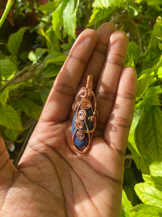 Lapis lazuli pendant