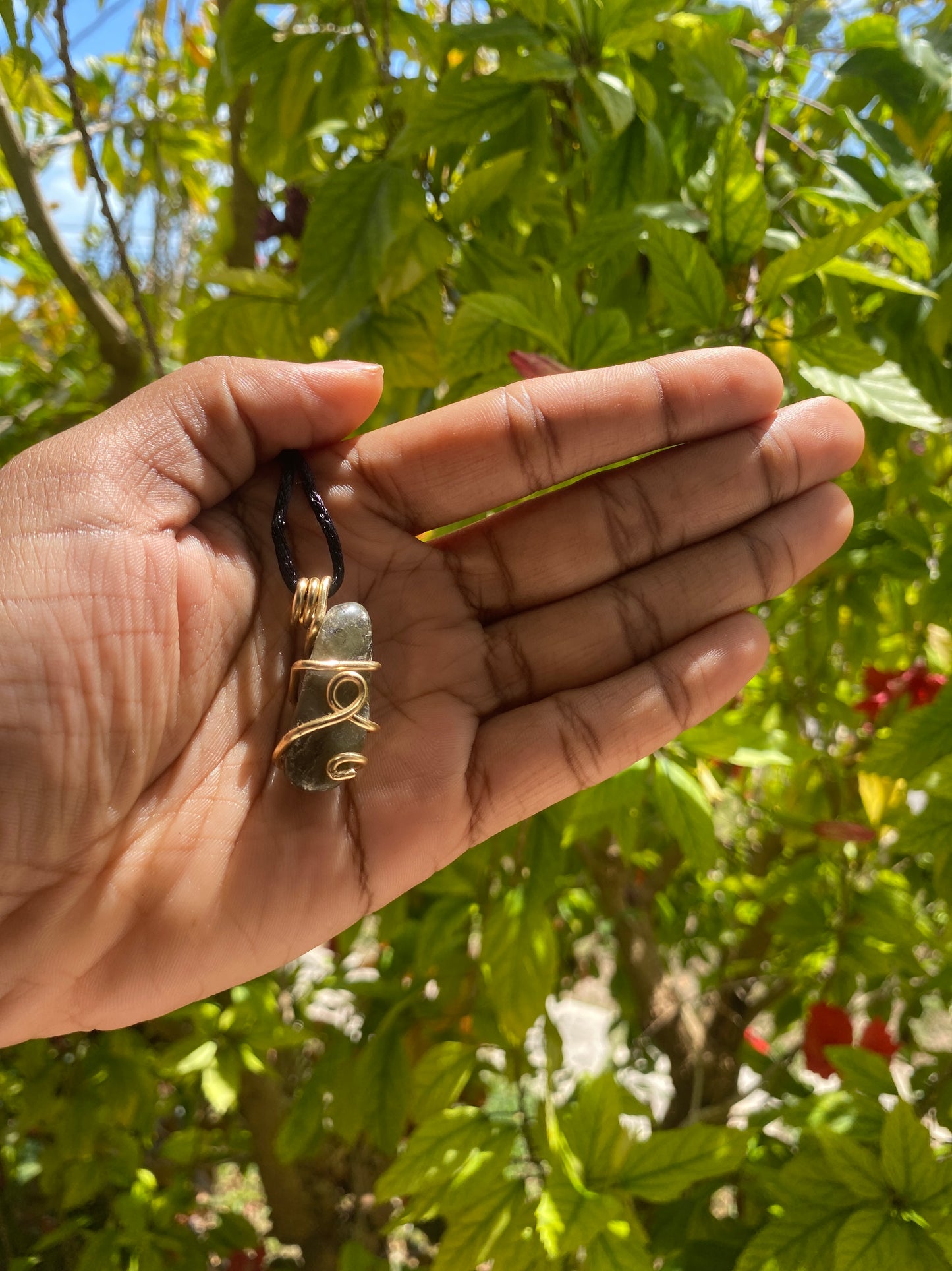 Labradorite necklace