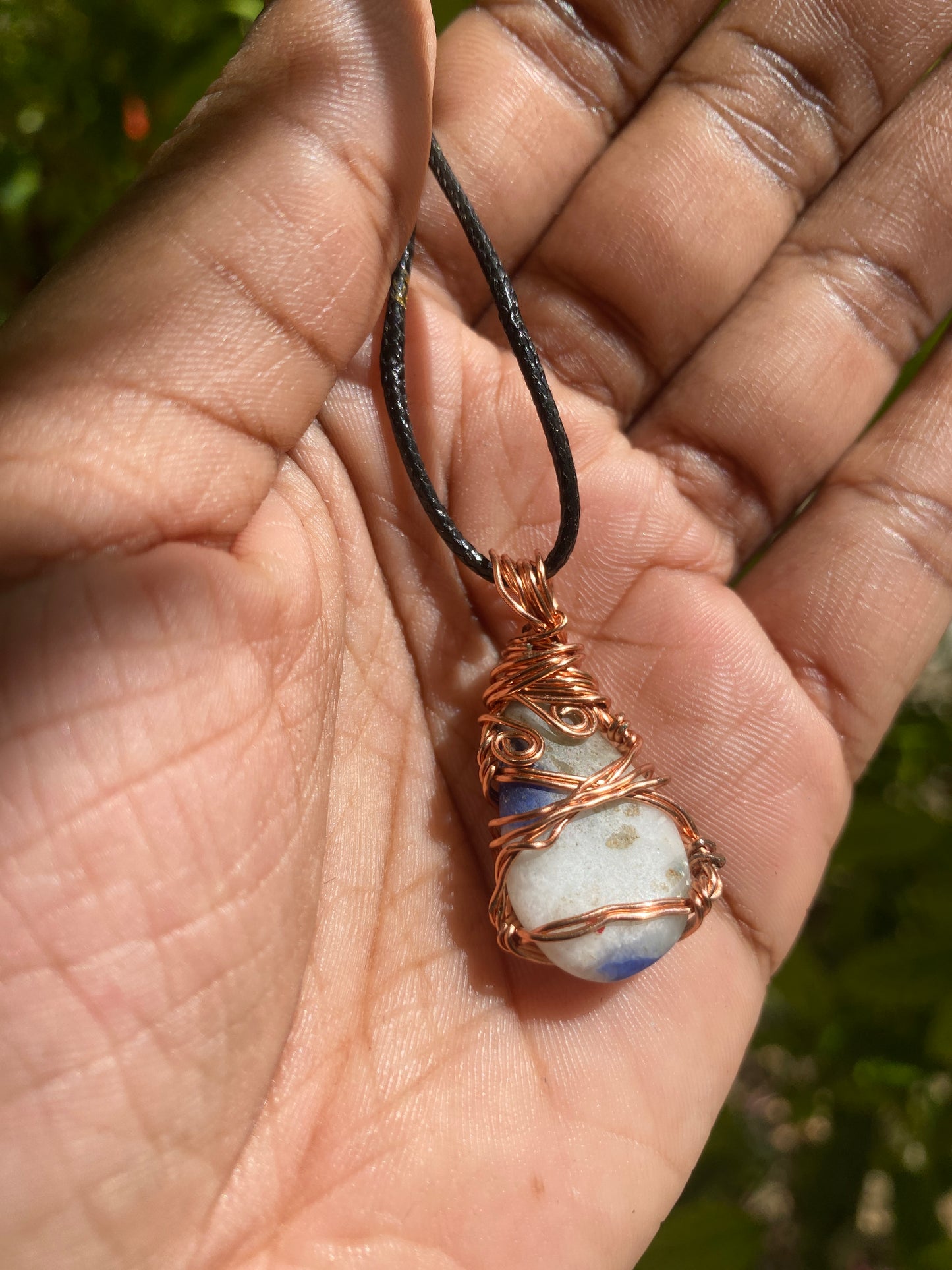 Sodalite necklace