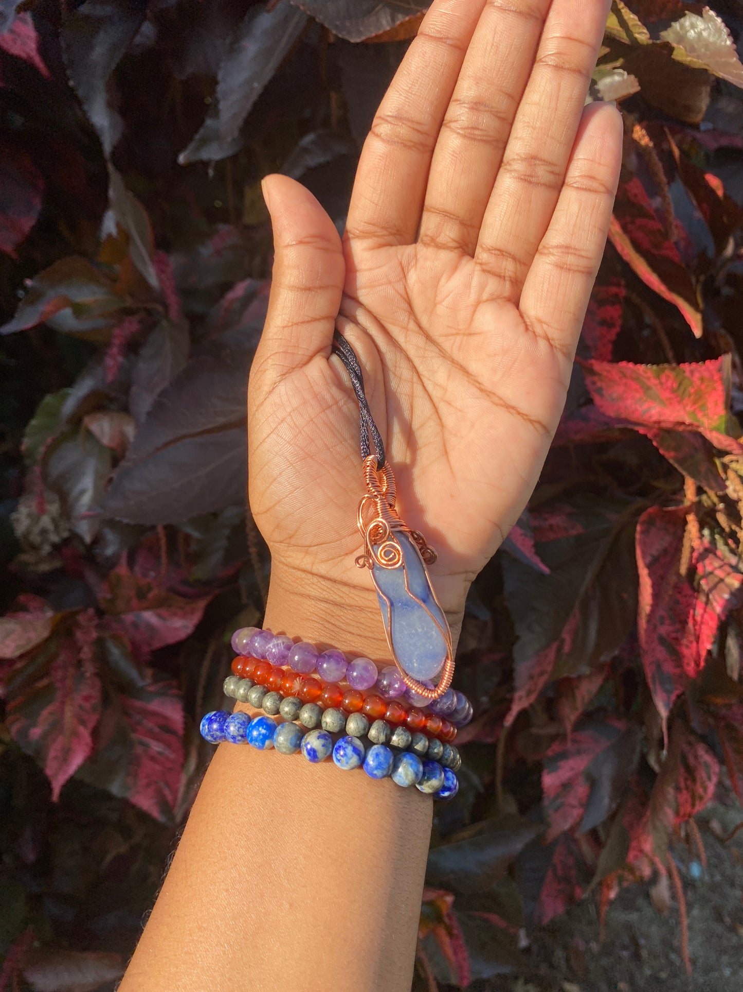 Blue Aventurine necklace