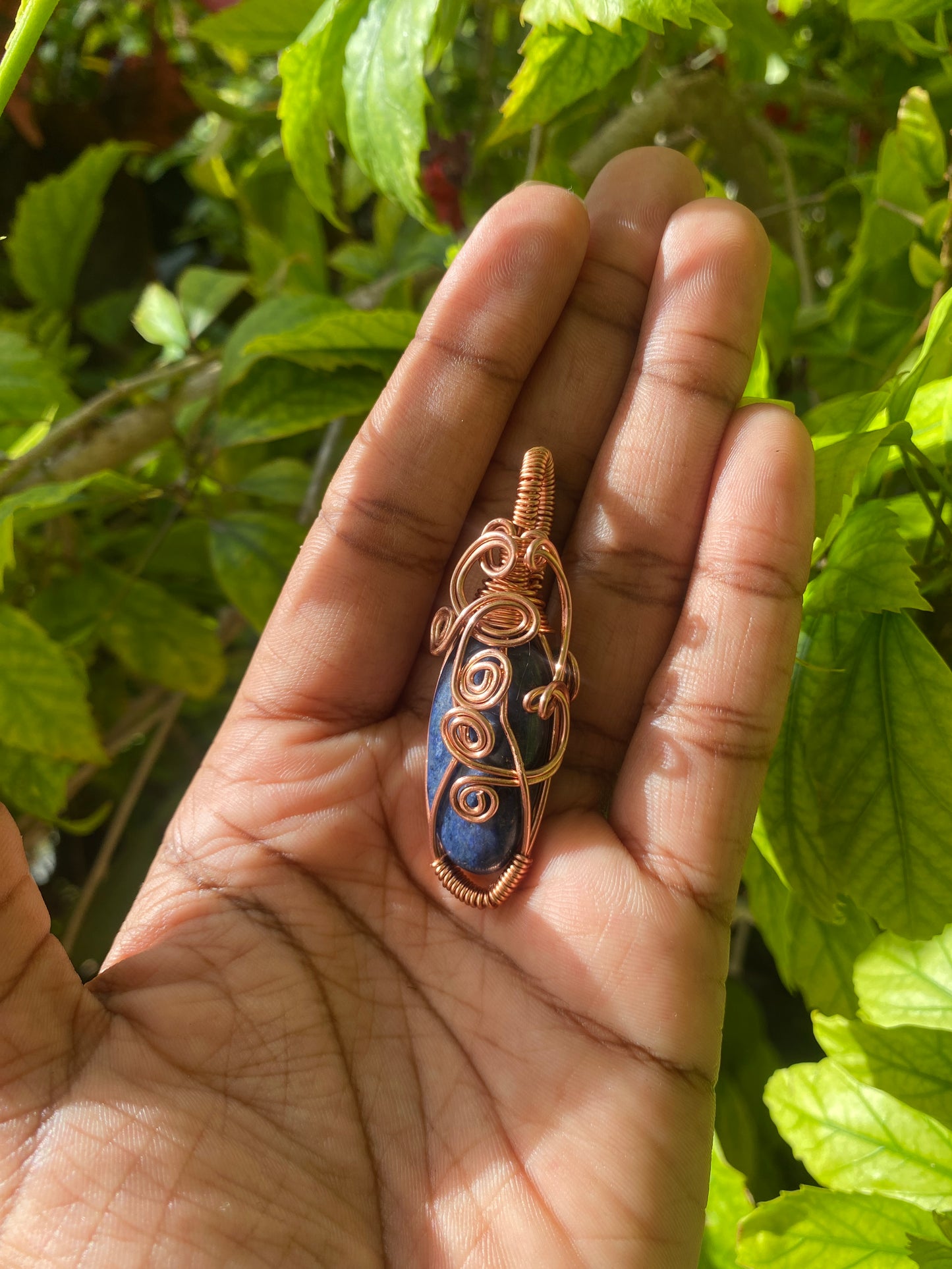 Lapis lazuli pendant
