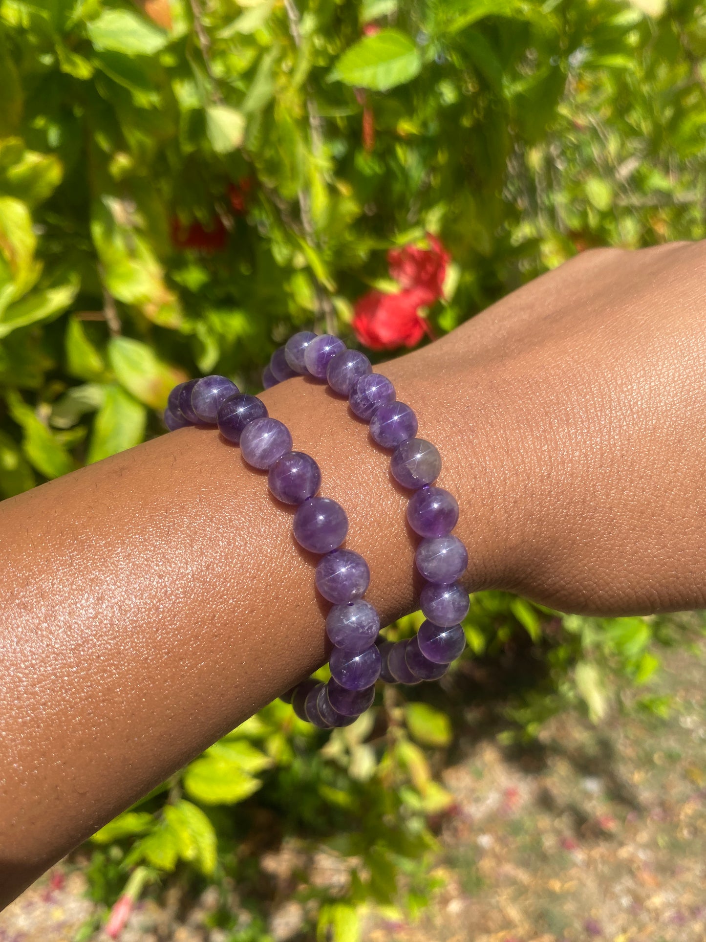 Amethyst bracelet