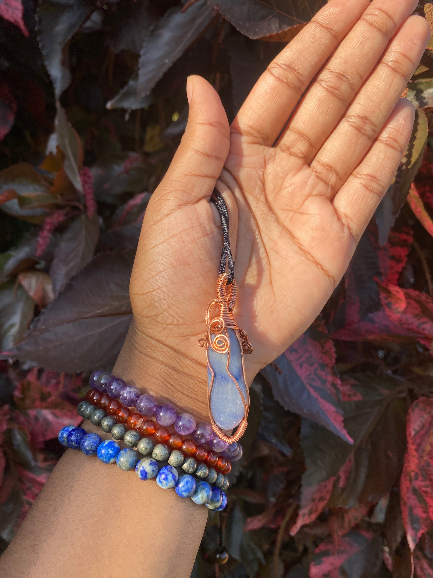 Blue Aventurine necklace