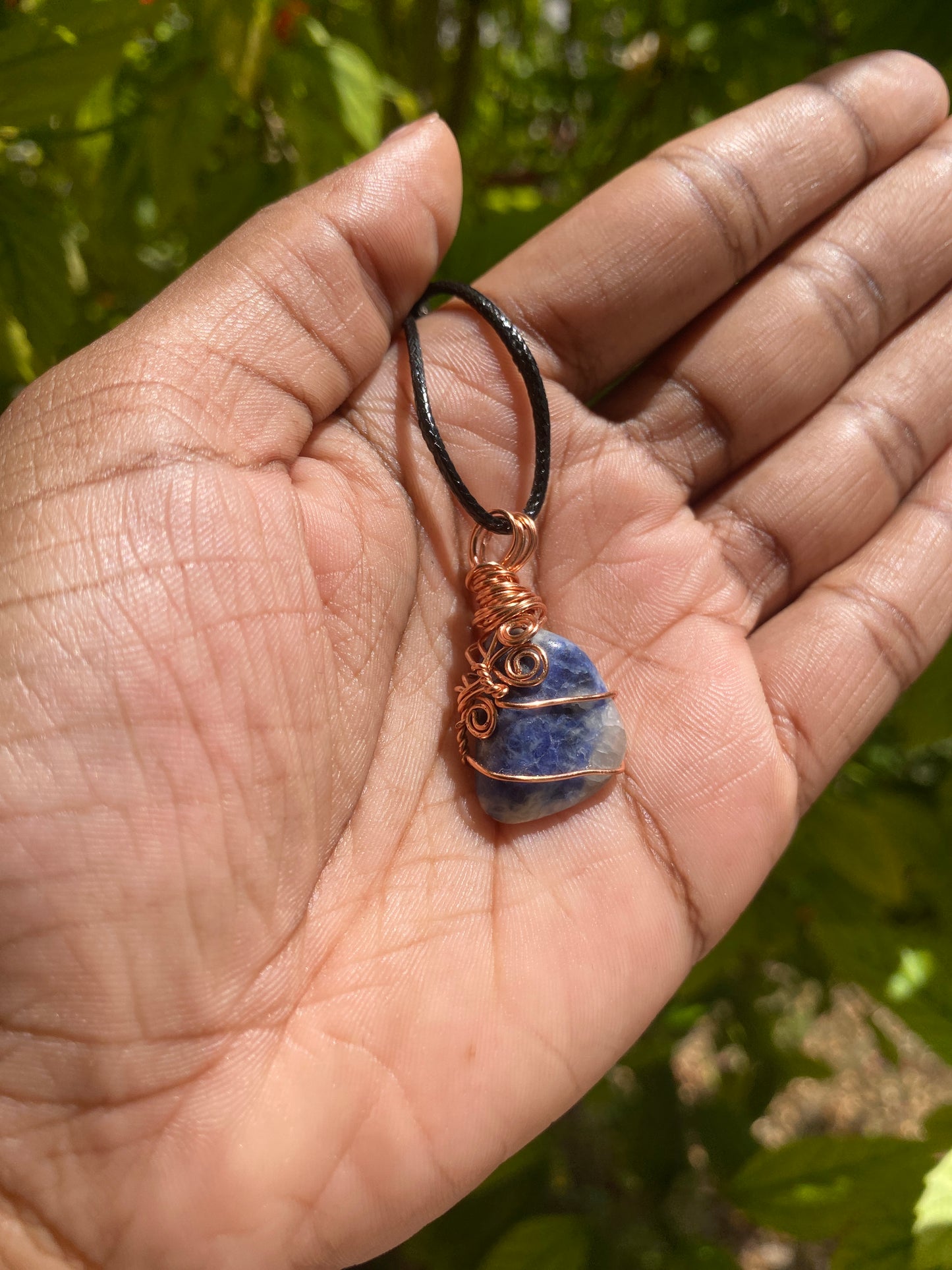 Sodalite necklace