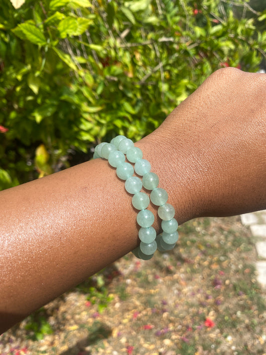 Green aventurine  bracelet