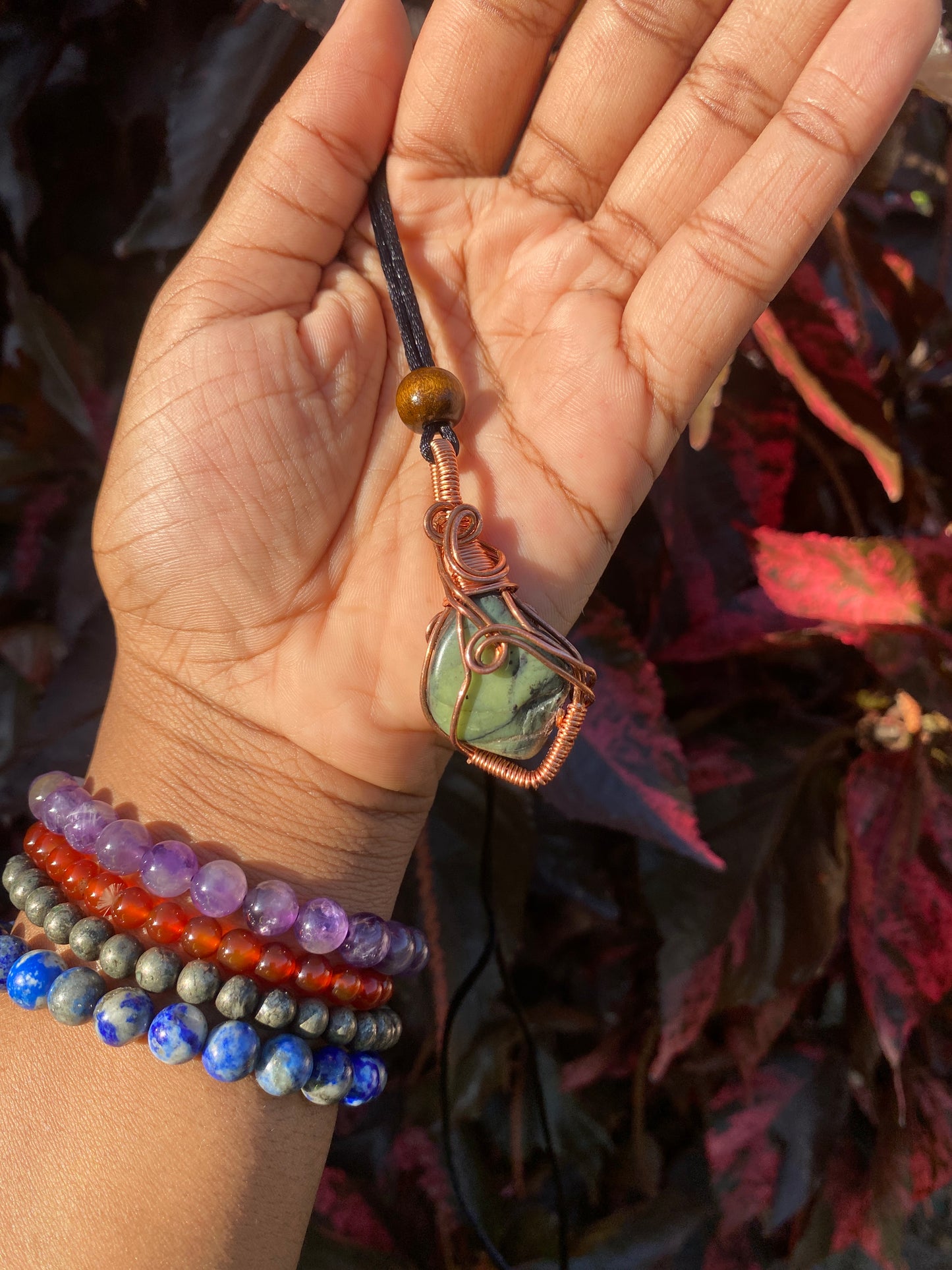 Serpentine necklace✨