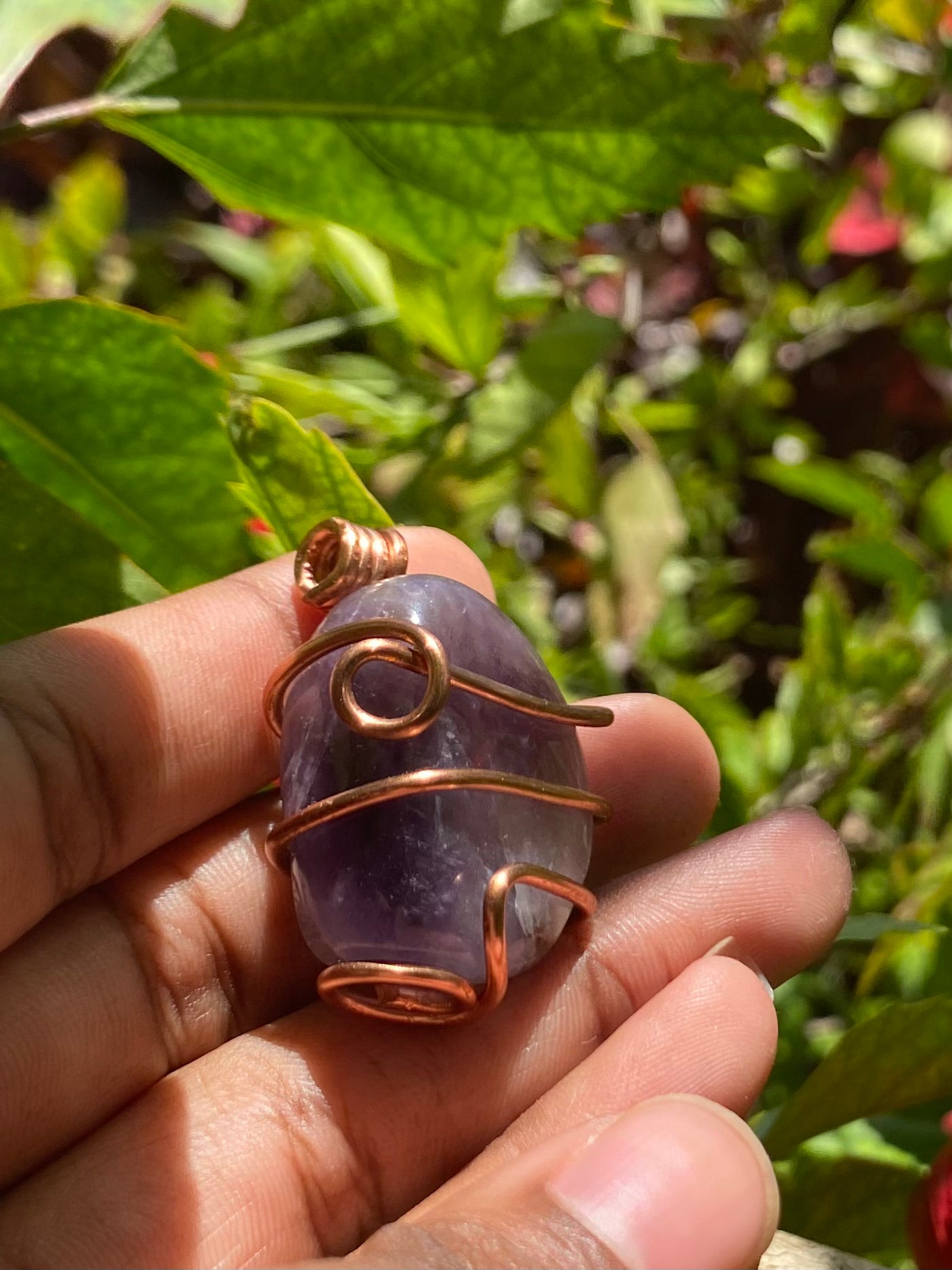 Amethyst pendant