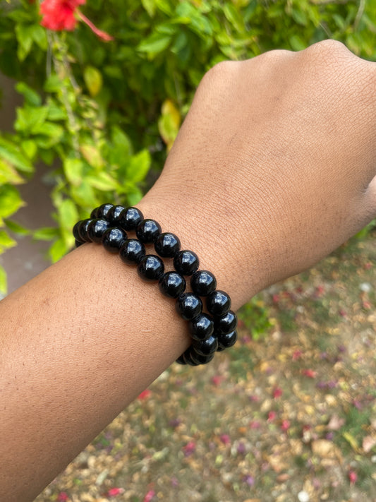 Obsidian bracelet