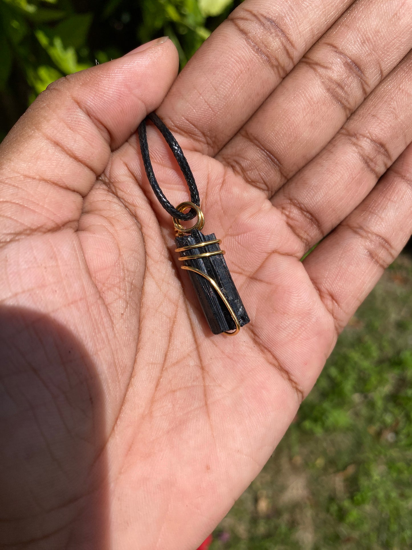 Black tourmaline necklaces