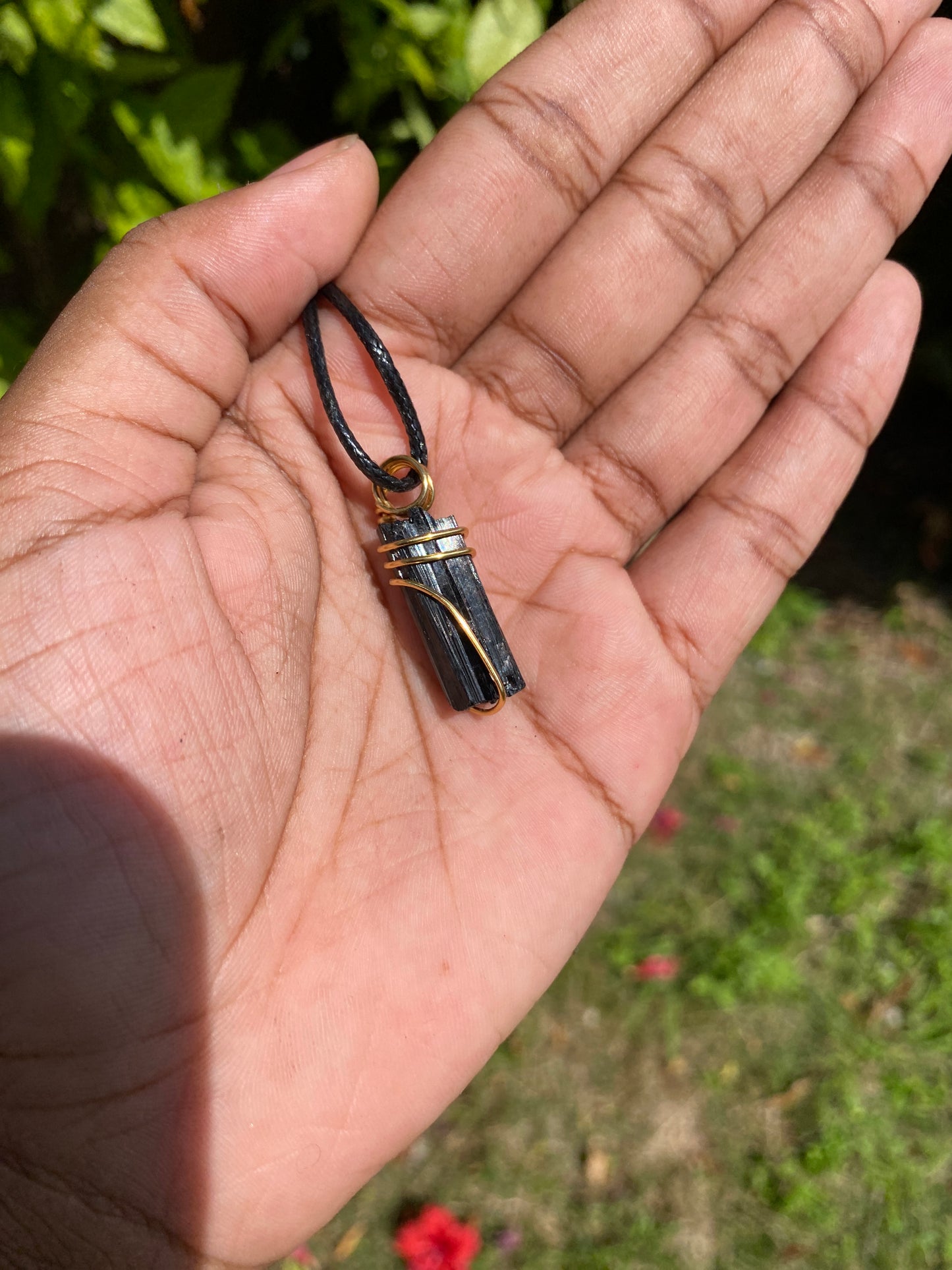Black tourmaline necklaces