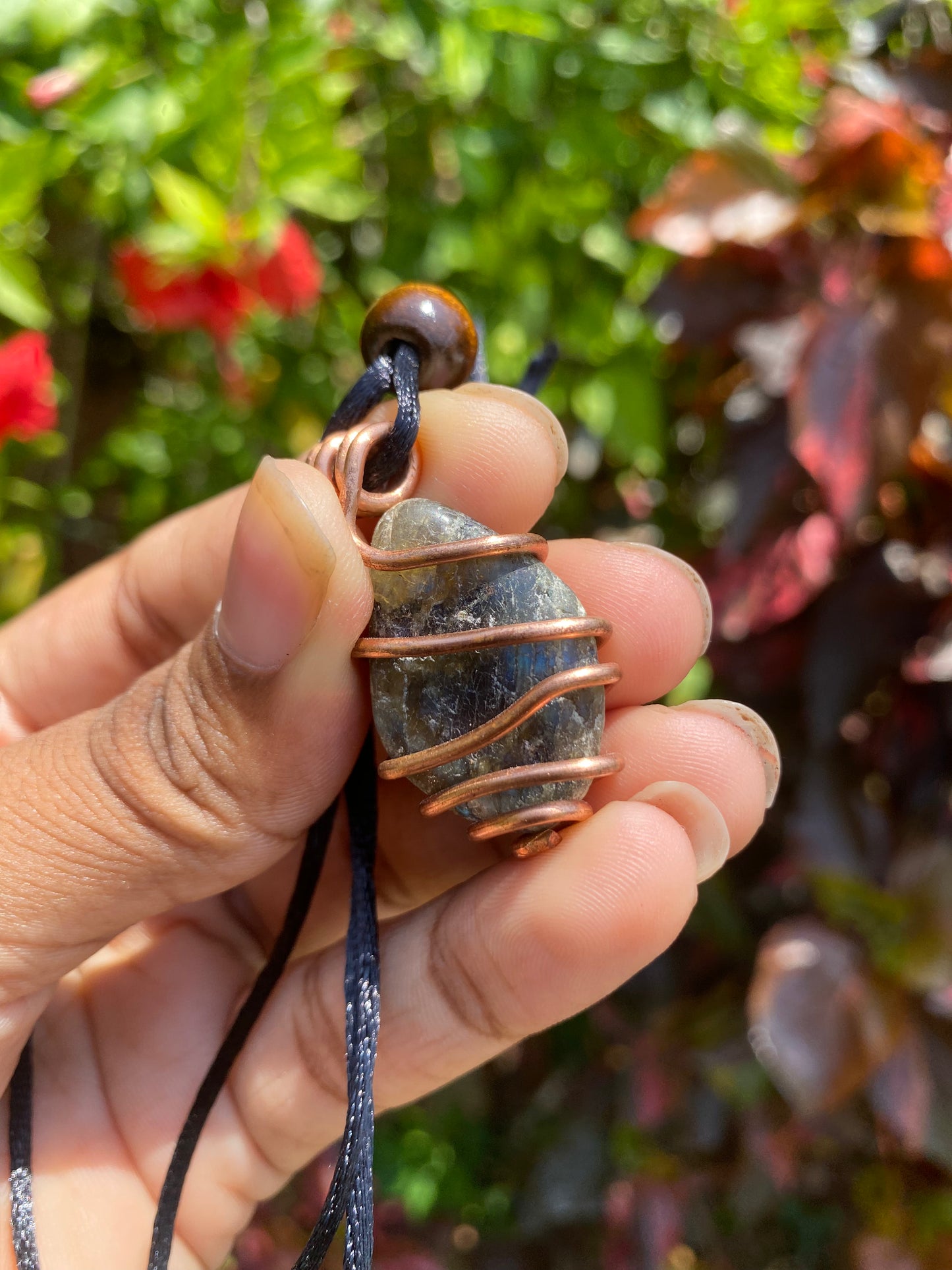 Labradorite necklace