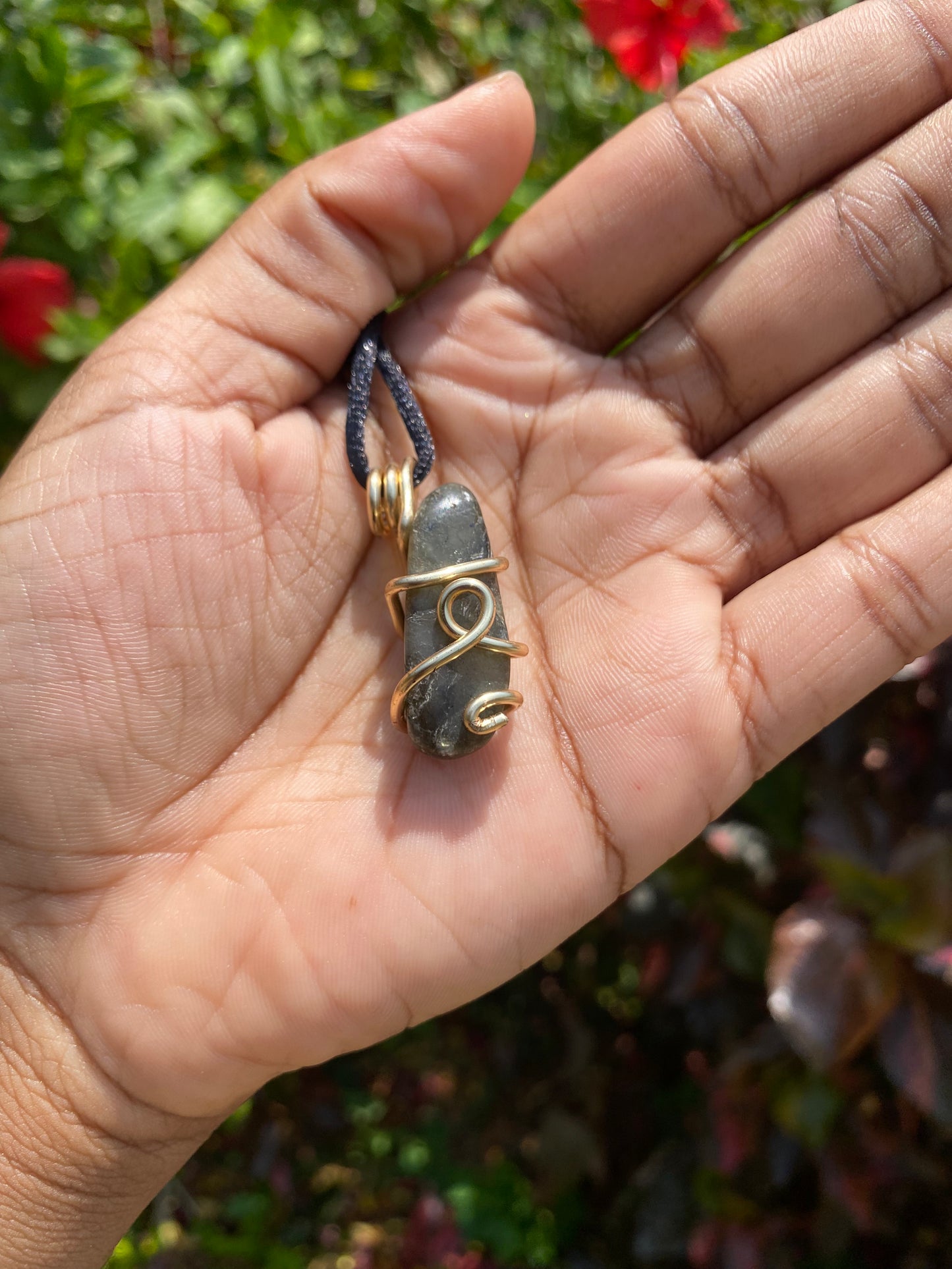 Labradorite necklace