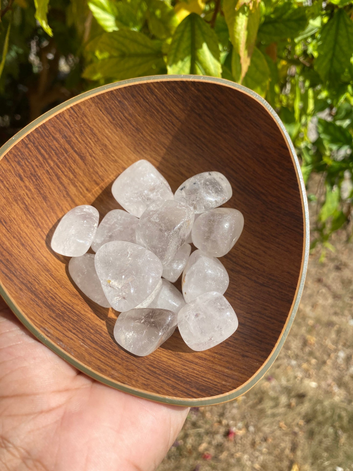 Clear Quartz Tumble