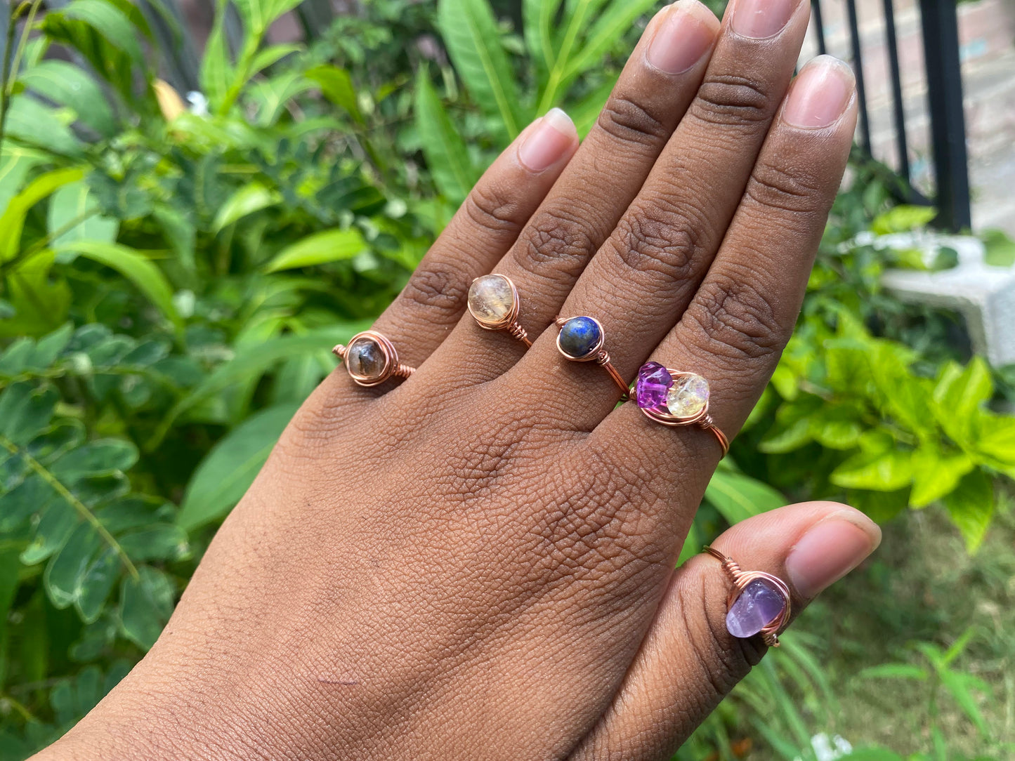 Crystal simple rings