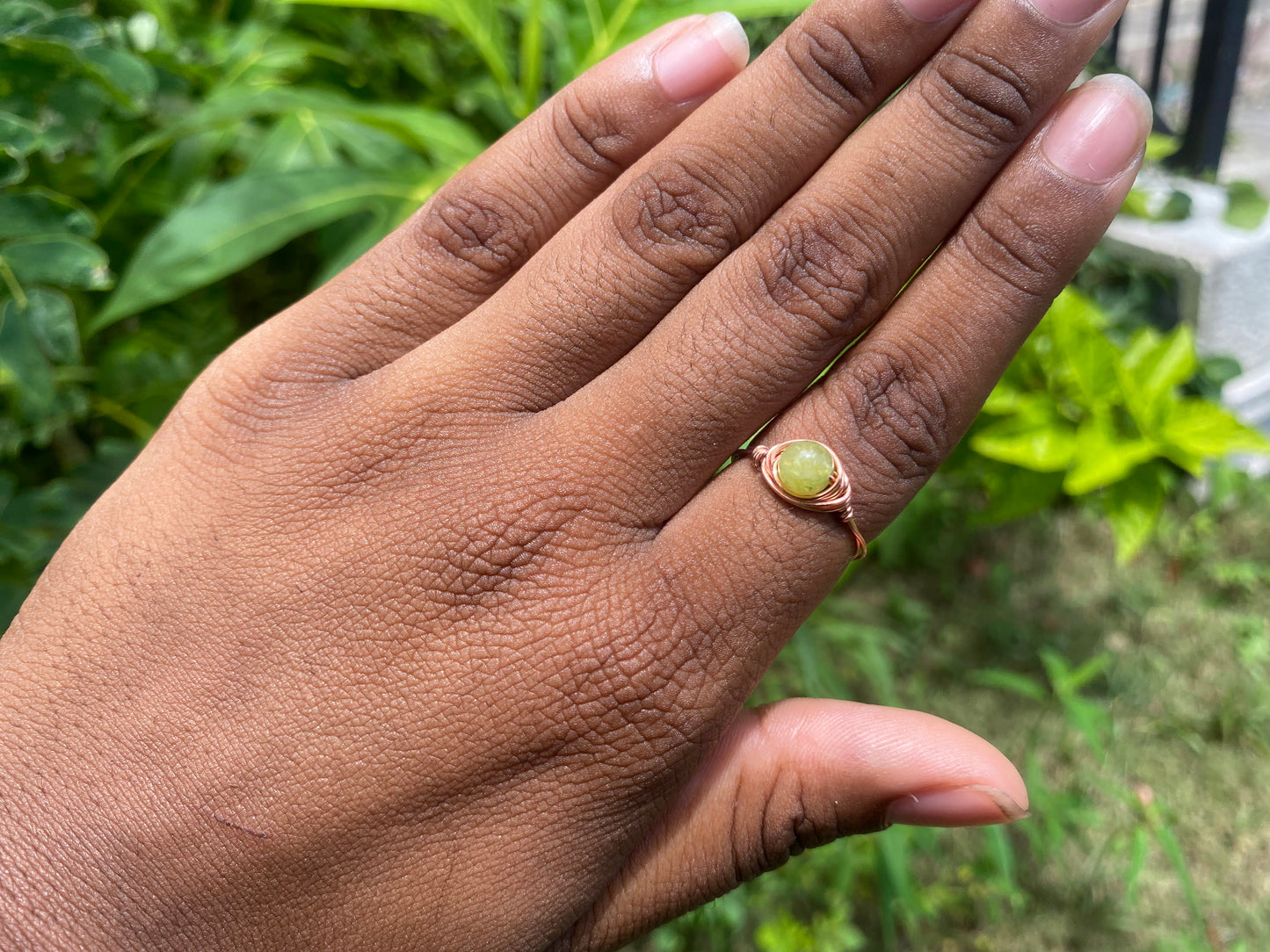 Crystal simple rings