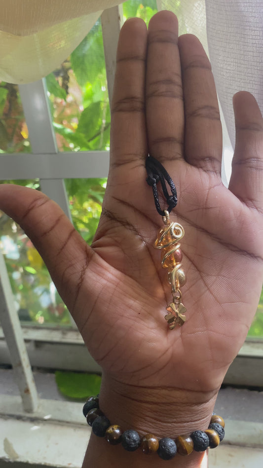 Beaded tube necklaces